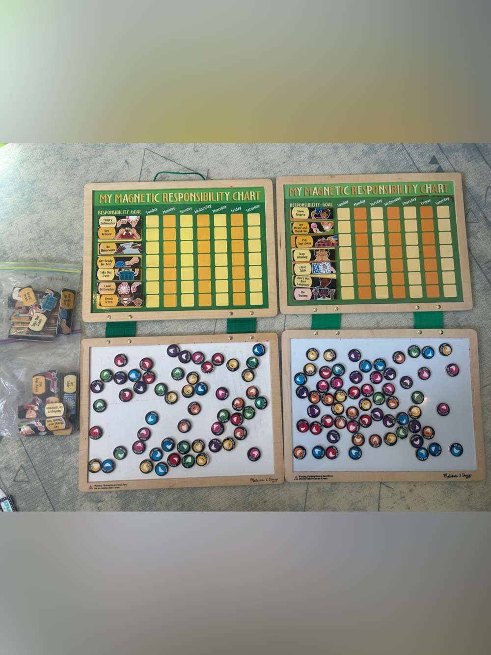 Magnetic Responsibility Chart Set - Melissa and Doug